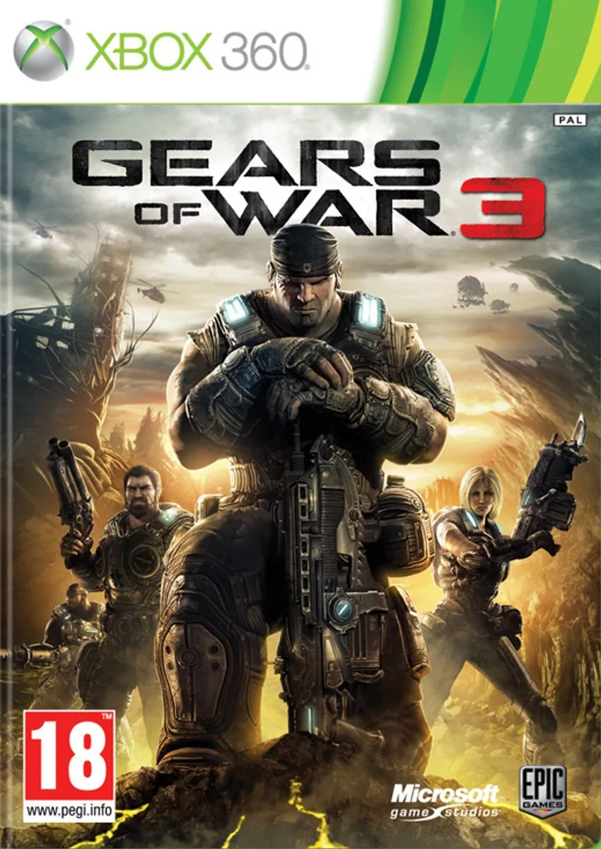 Xbox Gears of War 3 Xbox 360