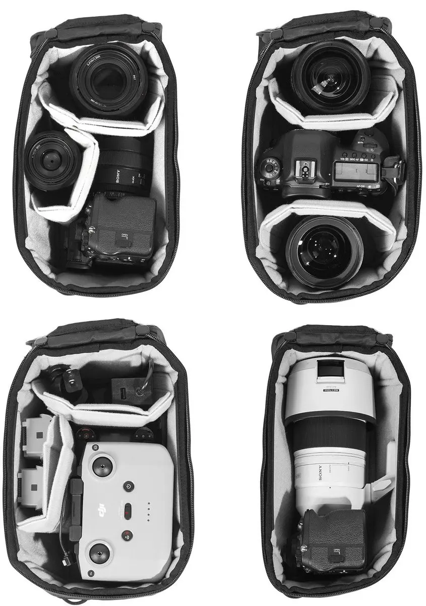 Peak Design Camera Cube V2 Small BCC-S-BK-3 - 1L - Zwart - afbeelding 5 van 6