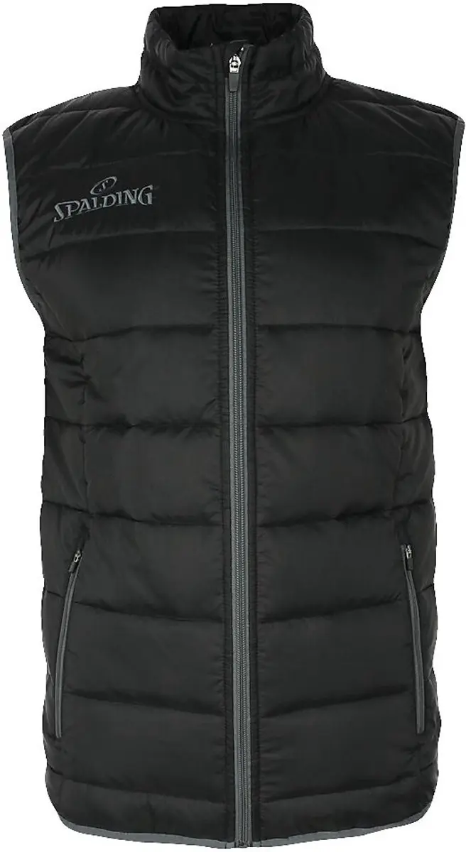 Gewatteerd Vest Zwart