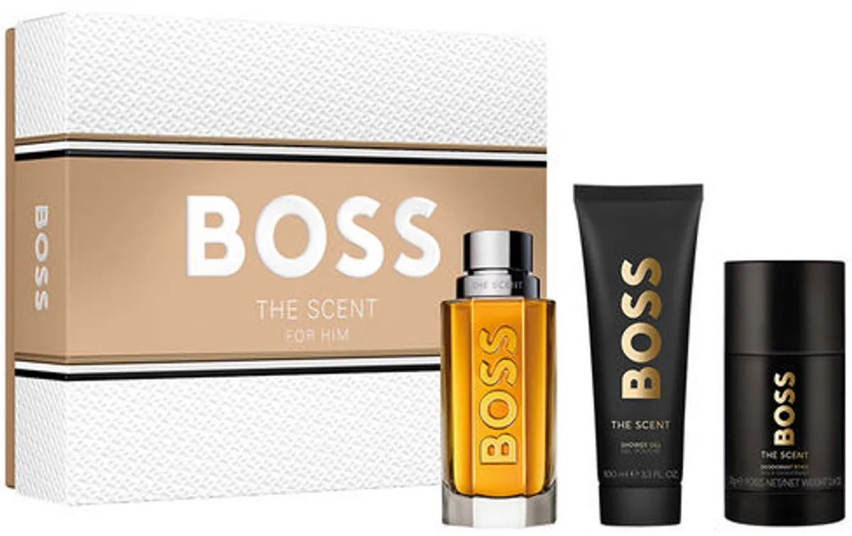Hugo Boss The Scent Cadeau Set - 275ml (Eau de Toilette 100ml + Deo 75ml + Douchegel 100ml)