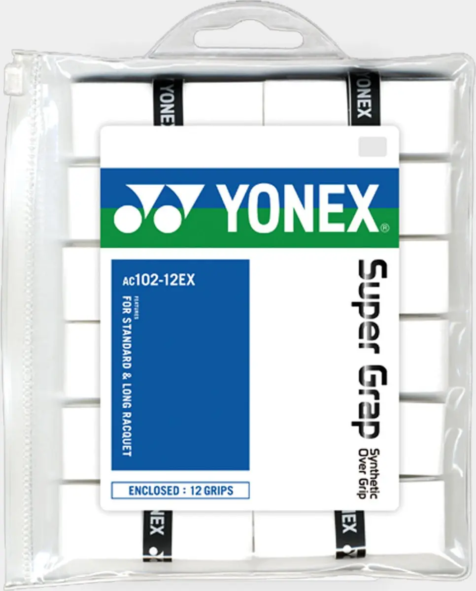 YONEX Overgrip AC102EX PACK-12 SUPER GRAP