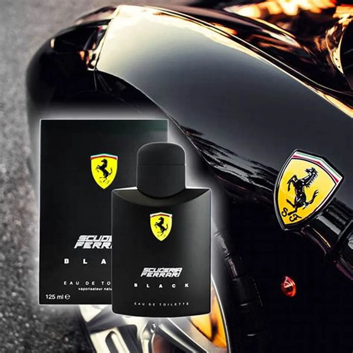 Ferrari Black Eau de Toilette 125ml