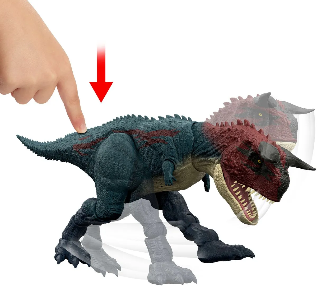 Jurassic World Carnotaurus Actiefiguur MATTJKG85 - Multi