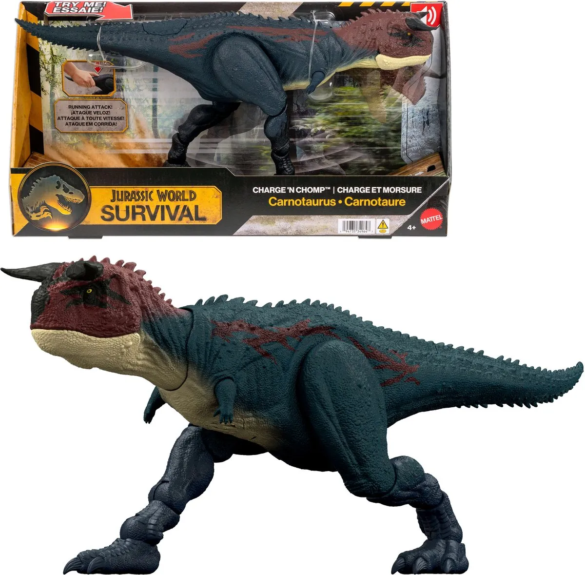 Jurassic World Carnotaurus Actiefiguur MATTJKG85 - Multi