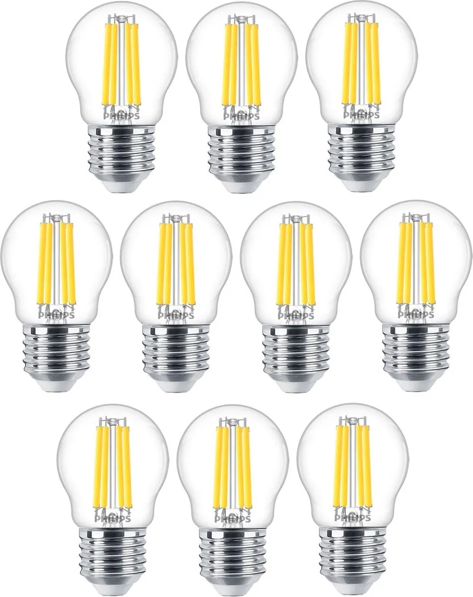 Philips LED Kogellamp E27 3.4W 470lm 2700K