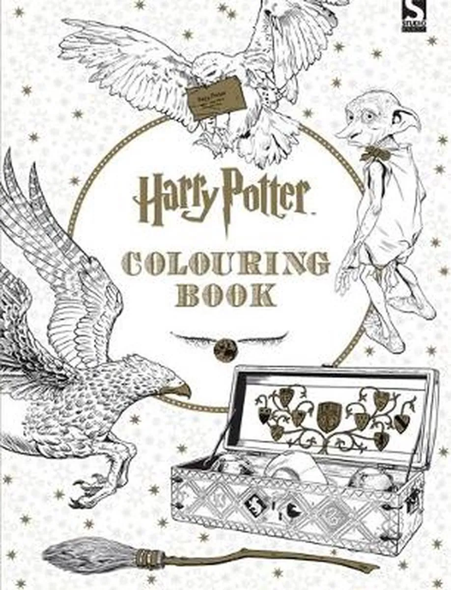 Harry Potter Colouring Book - Kleurboek met scènes en karakters uit de films