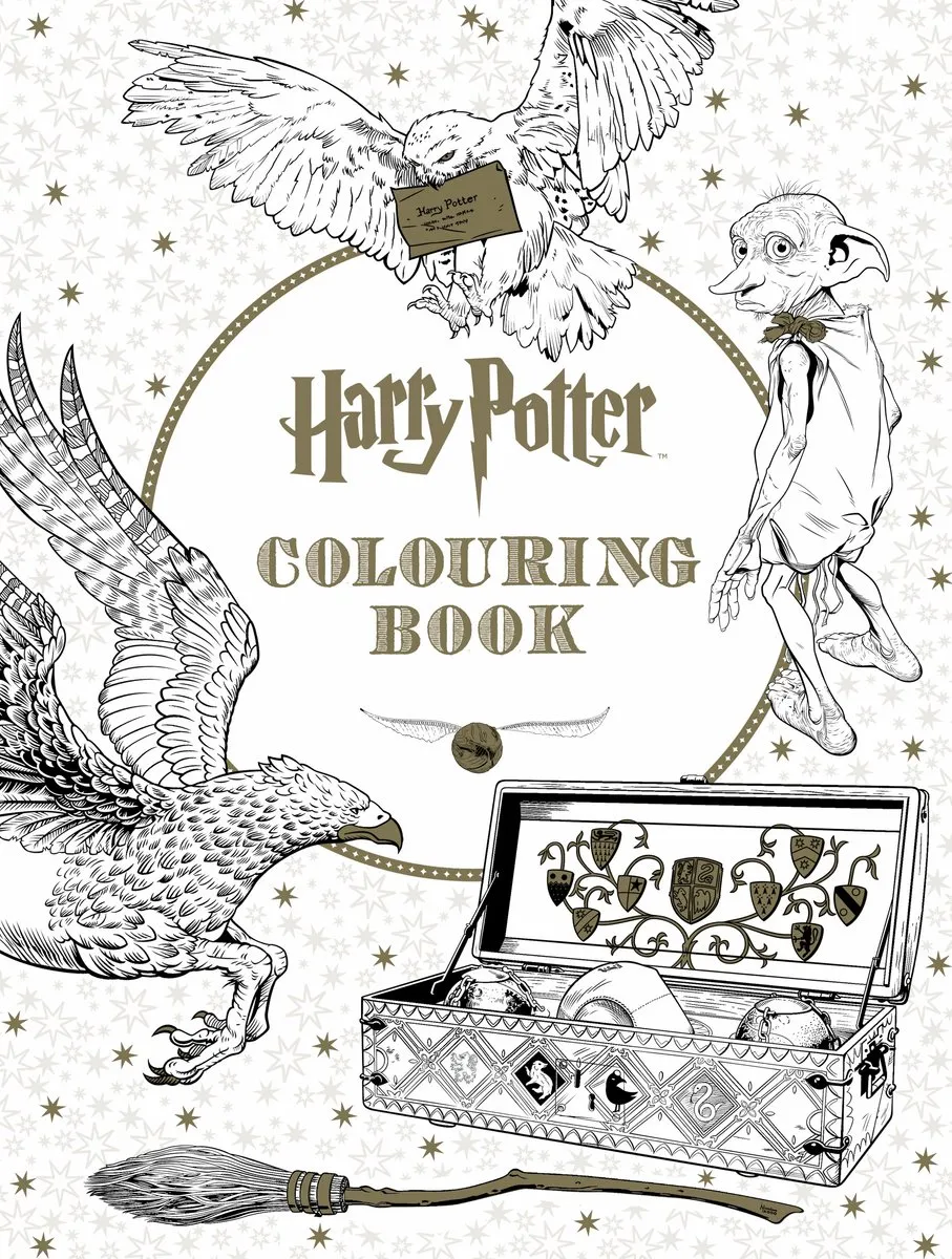 Harry Potter Colouring Book - Kleurboek met scènes en karakters uit de films
