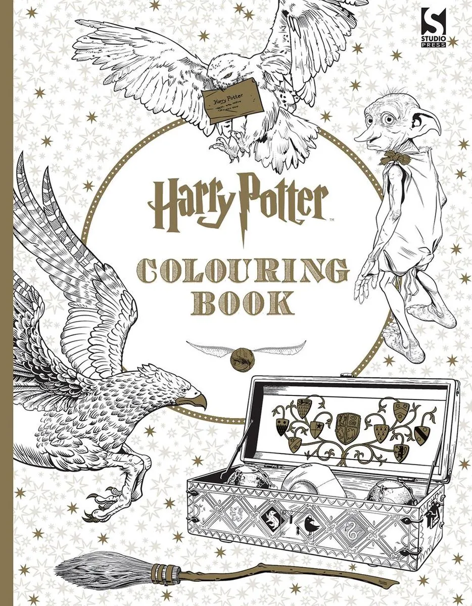 Harry Potter Colouring Book - Kleurboek met scènes en karakters uit de films