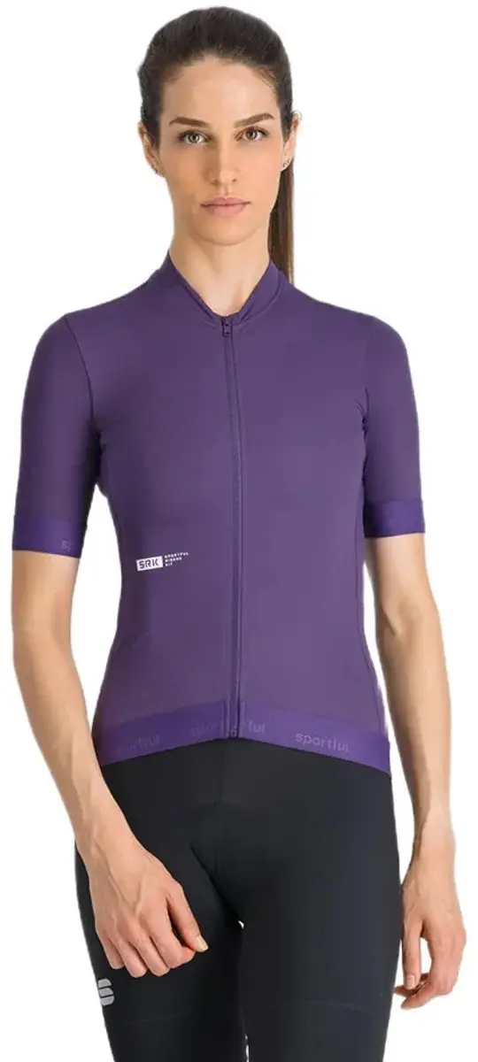 Sportful Srk 2 Korte Mouw Wielertrui Paars L Vrouw
