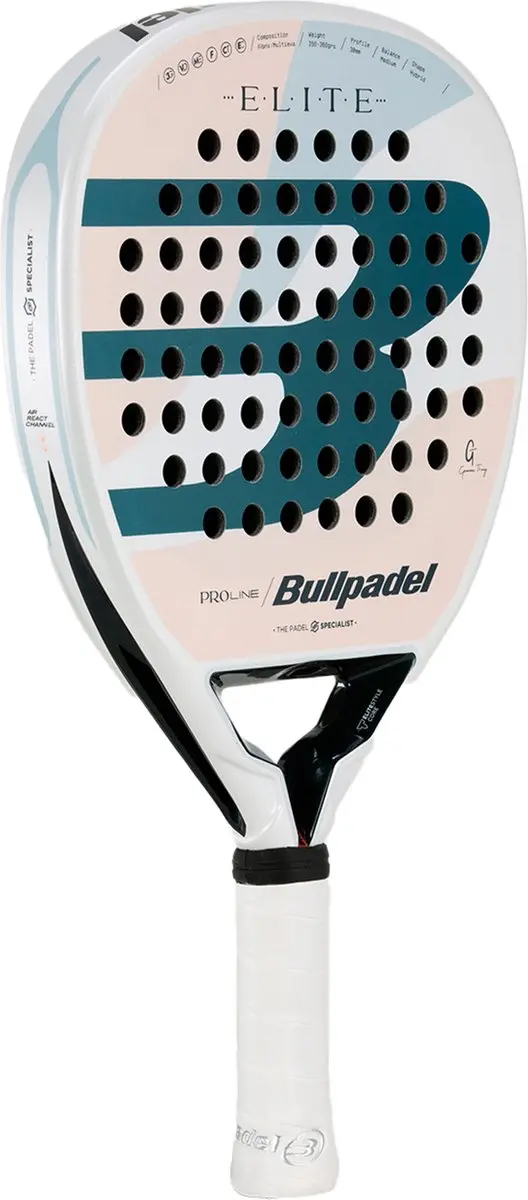 Bullpadel Elite W 25 Dames Padelracket - L0 - Multicolor - afbeelding 5 van 6