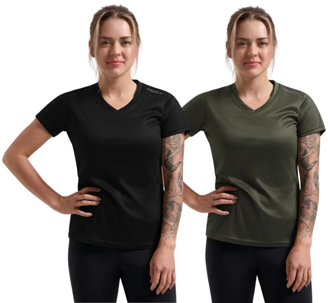 Rogelli Promo Dames 2 pack Sportshirt