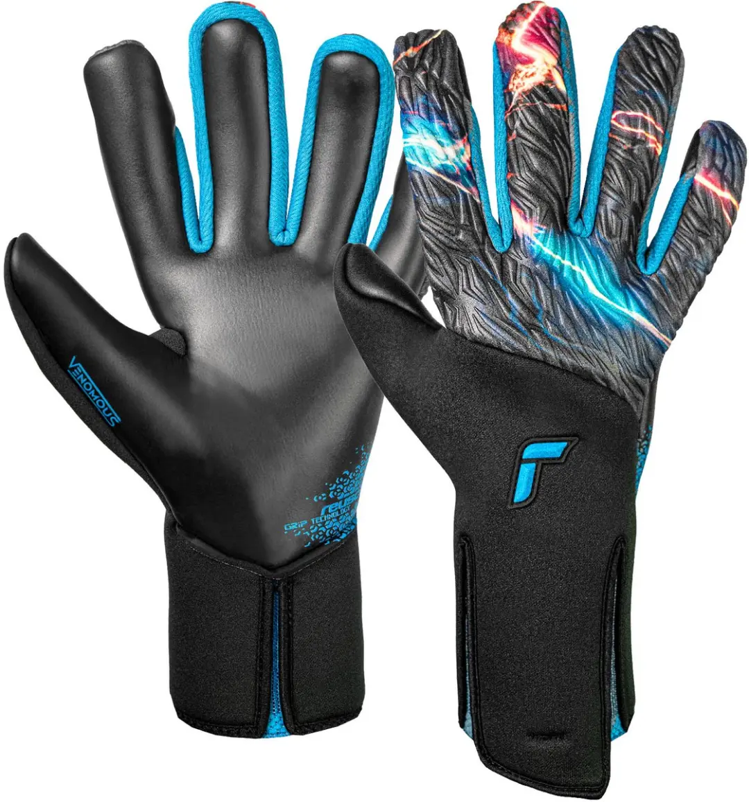 Reusch Venomous Gold X Blauw Keepershandschoenen