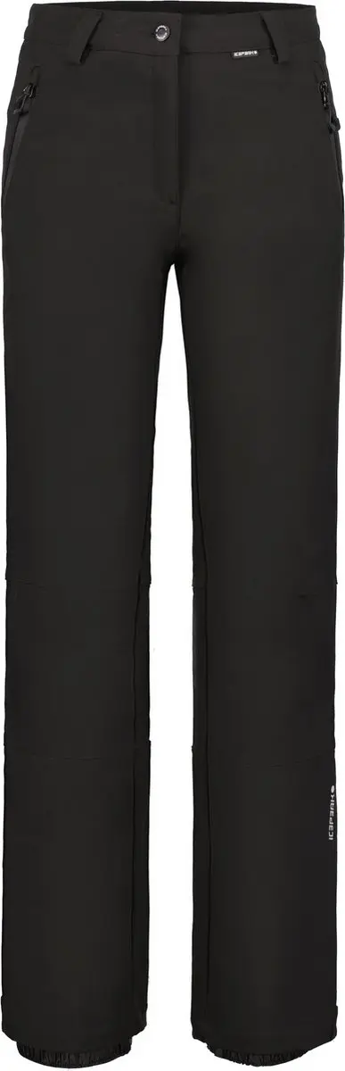 ICEPEAK FRECHEN Vrouwen Wintersportbroek ZWART