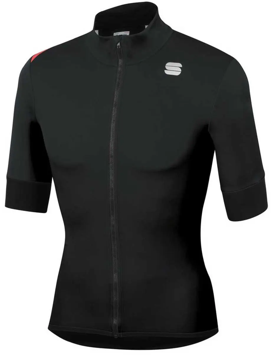 Sportful FIANDRE LIGHT NO RAIN fietsjas korte mouwen Black