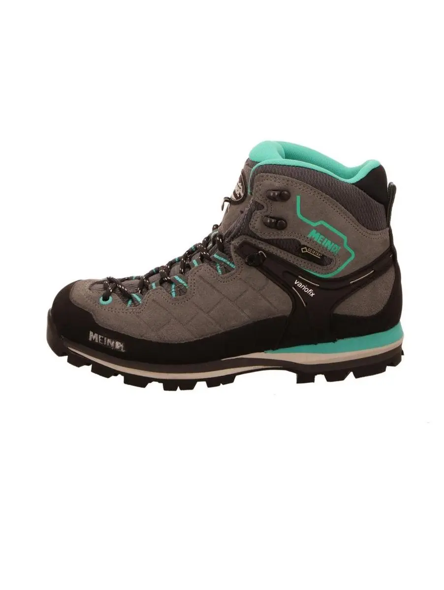 Meindl Litepeak Lady GTX Wandelschoenen - Dames 41.5 - Anthracite/Turquoise