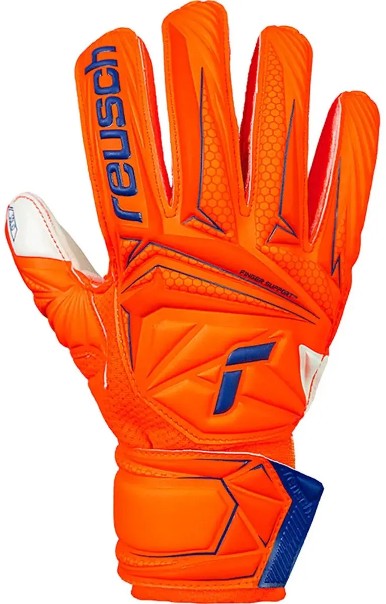 Reusch Attrakt Solid Finger Support Junior Keepershandschoenen 5.5