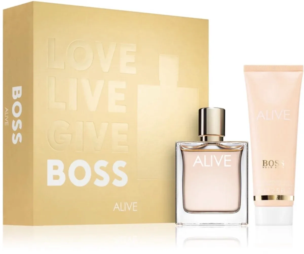 Hugo Boss Alive Eau de Parfum & Bodylotion Geschenkset 125ml