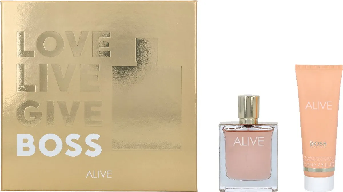 Hugo Boss Alive Eau de Parfum & Bodylotion Geschenkset 125ml