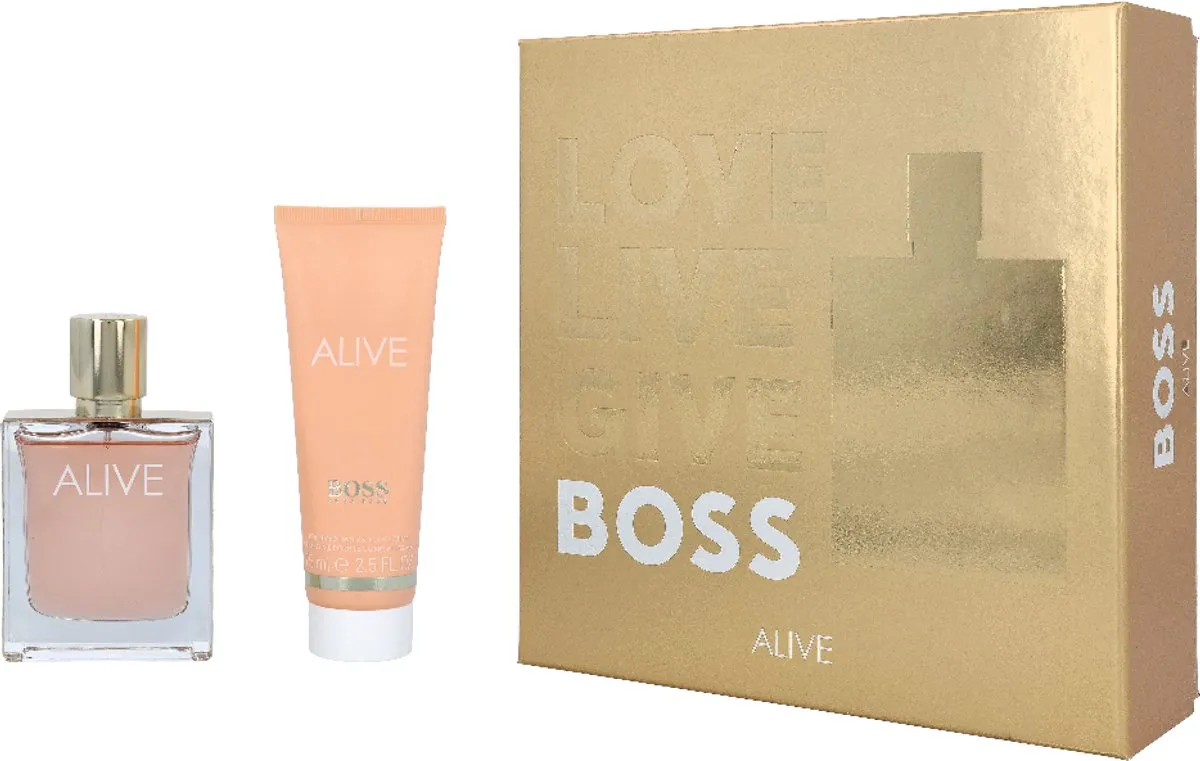 Hugo Boss Alive Eau de Parfum & Bodylotion Geschenkset 125ml