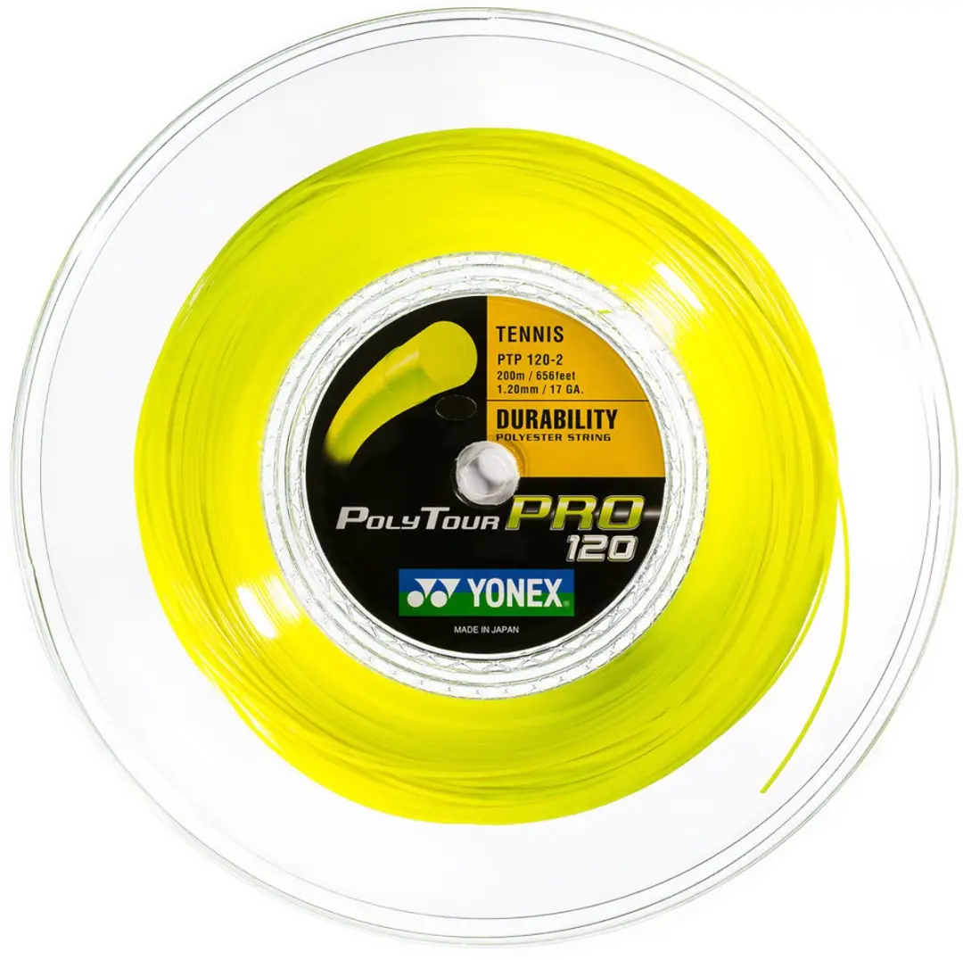 Yonex Polytour Pro Rol Tennissnaar Snaar Dikte: 1.30,Kleur: Graphite
