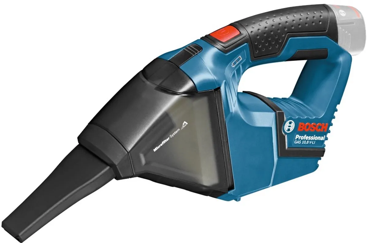 Bosch Professional GAS 12 V-LI Accu Stofzuiger - Blauw