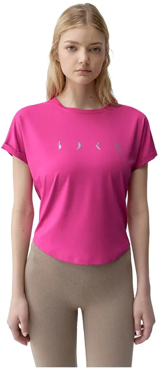 Born Living Yoga Azami T-shirt Met Korte Mouwen Roze M Vrouw