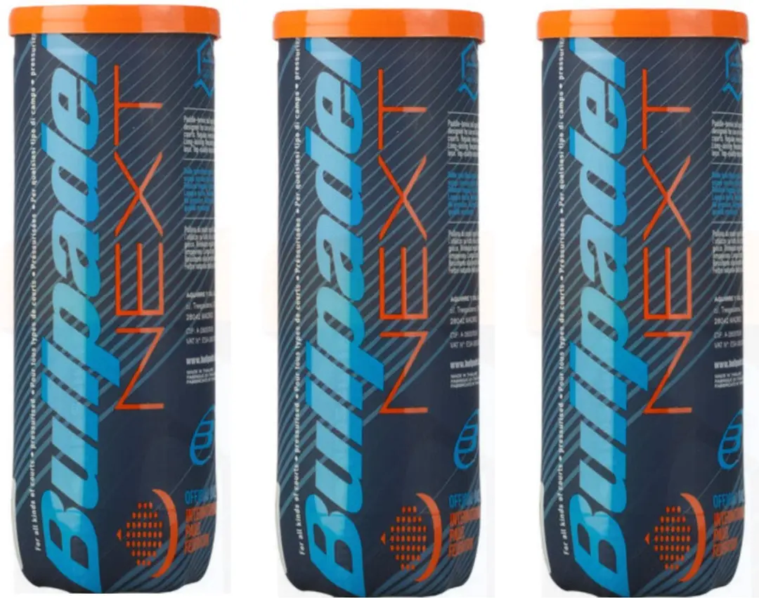 Bullpadel Padelbal FIP Next 3st.- 3 Tubes