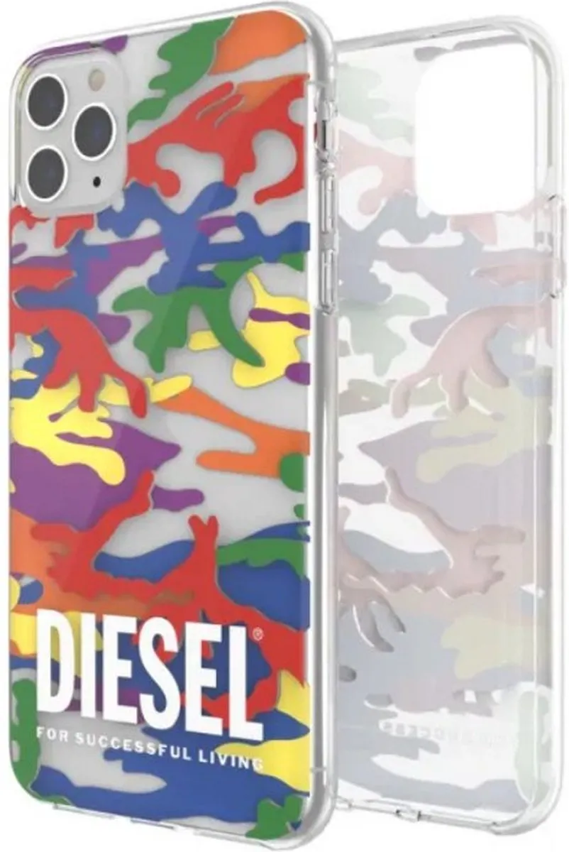 Diesel Pride Camo Back Case - iPhone 12/12 Pro Multicolor - afbeelding 4 van 6