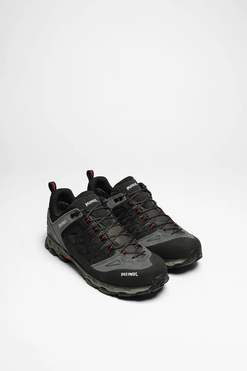 Meindl Lite Trail GTX Herenschoenen - Antraciet Rood - 48.5