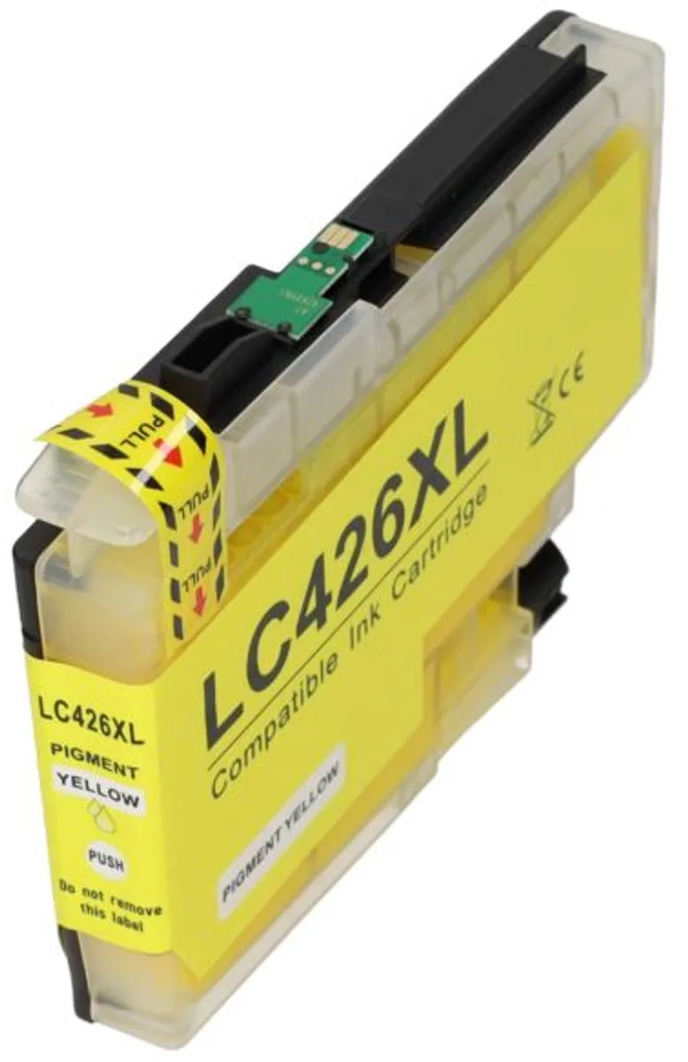 PrintAbout LC-426XLY Inktcartridge Geel - 5500 pagina's
