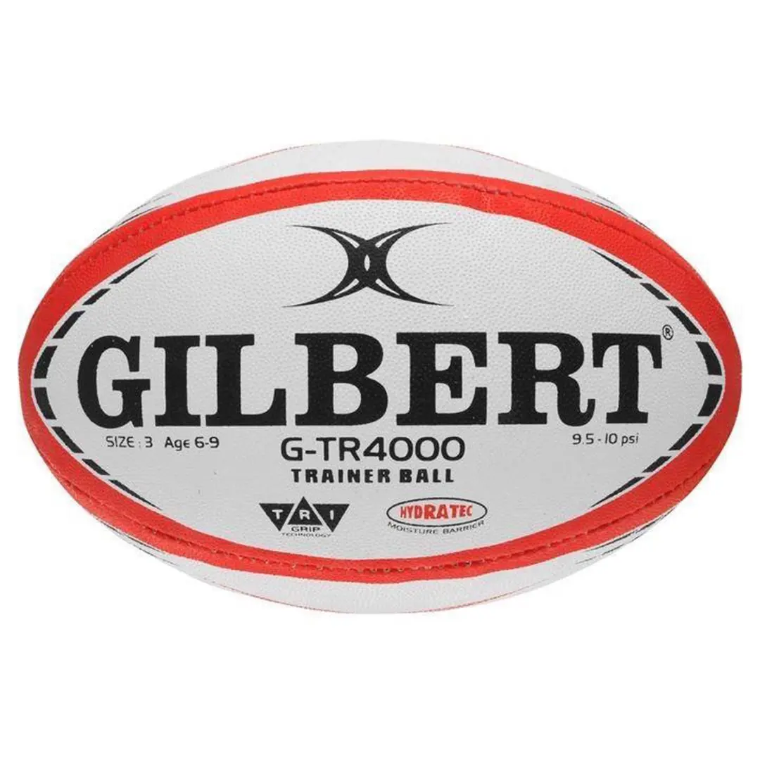Gilbert Rugbybal G-TR4000 Maat 4 - Rood