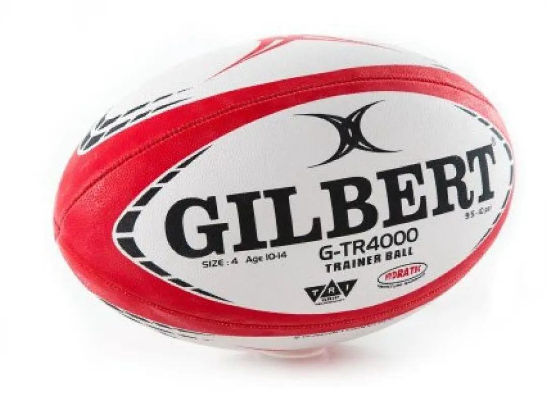 Gilbert Rugbybal G-TR4000 Maat 4 - Rood