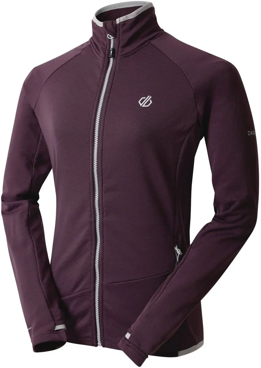 Dare 2b Fleece Skiën Dames Hoge Kraag Emerging Core Stretch - 36 - Purper