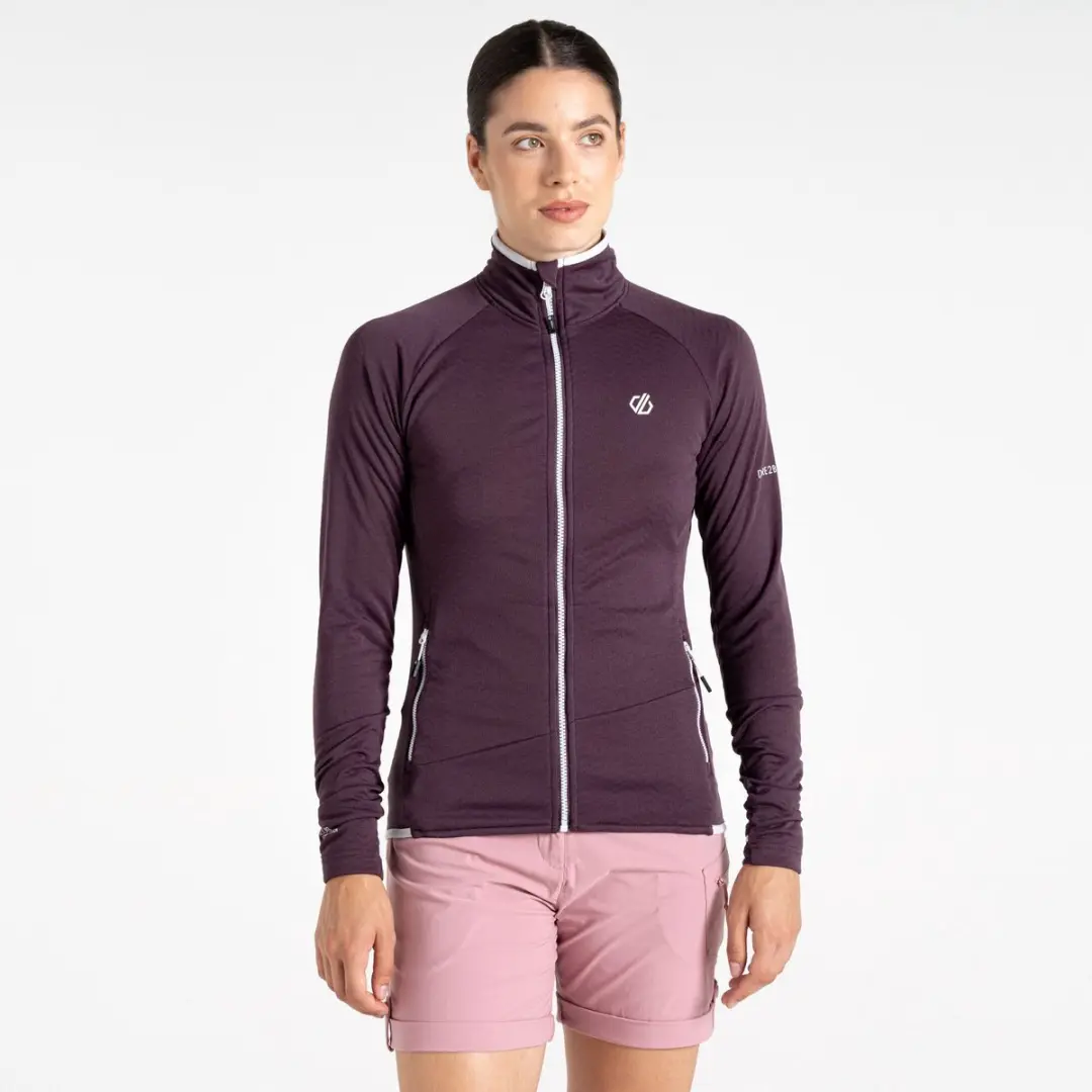 Fleece Skiën Dames Hoge Kraag Emerging Core Stretch
