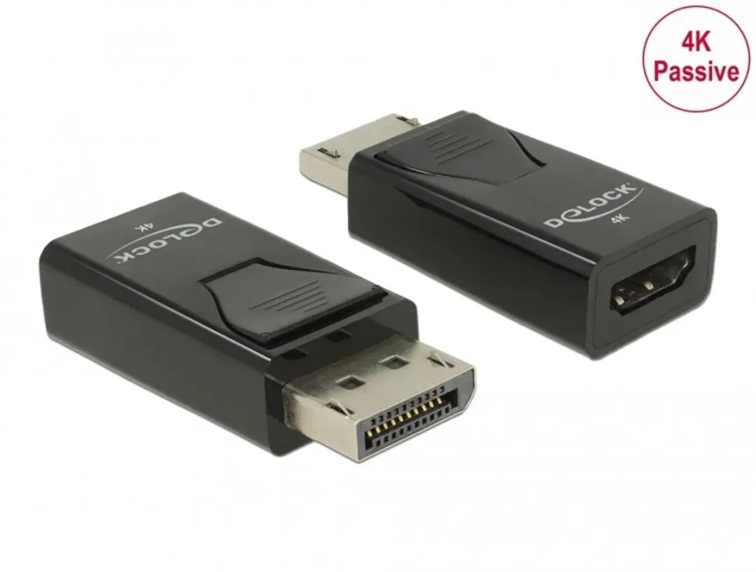 Delock 66234 DisplayPort naar HDMI Type A Tussenstuk