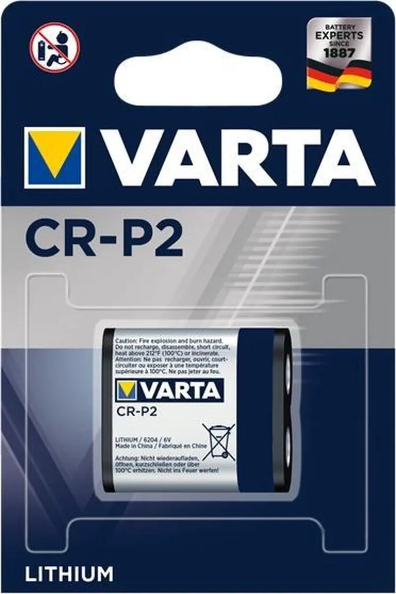 Varta CRP2 Nikkel-oxyhydroxide (NiOx) batterij
