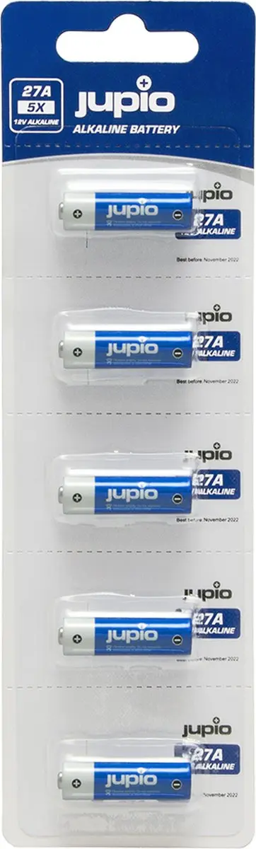 Jupio 27A Alkaline 12V 5 pcs