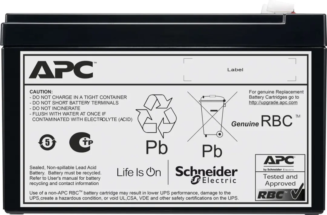 APC APCRBCV210 Accu
