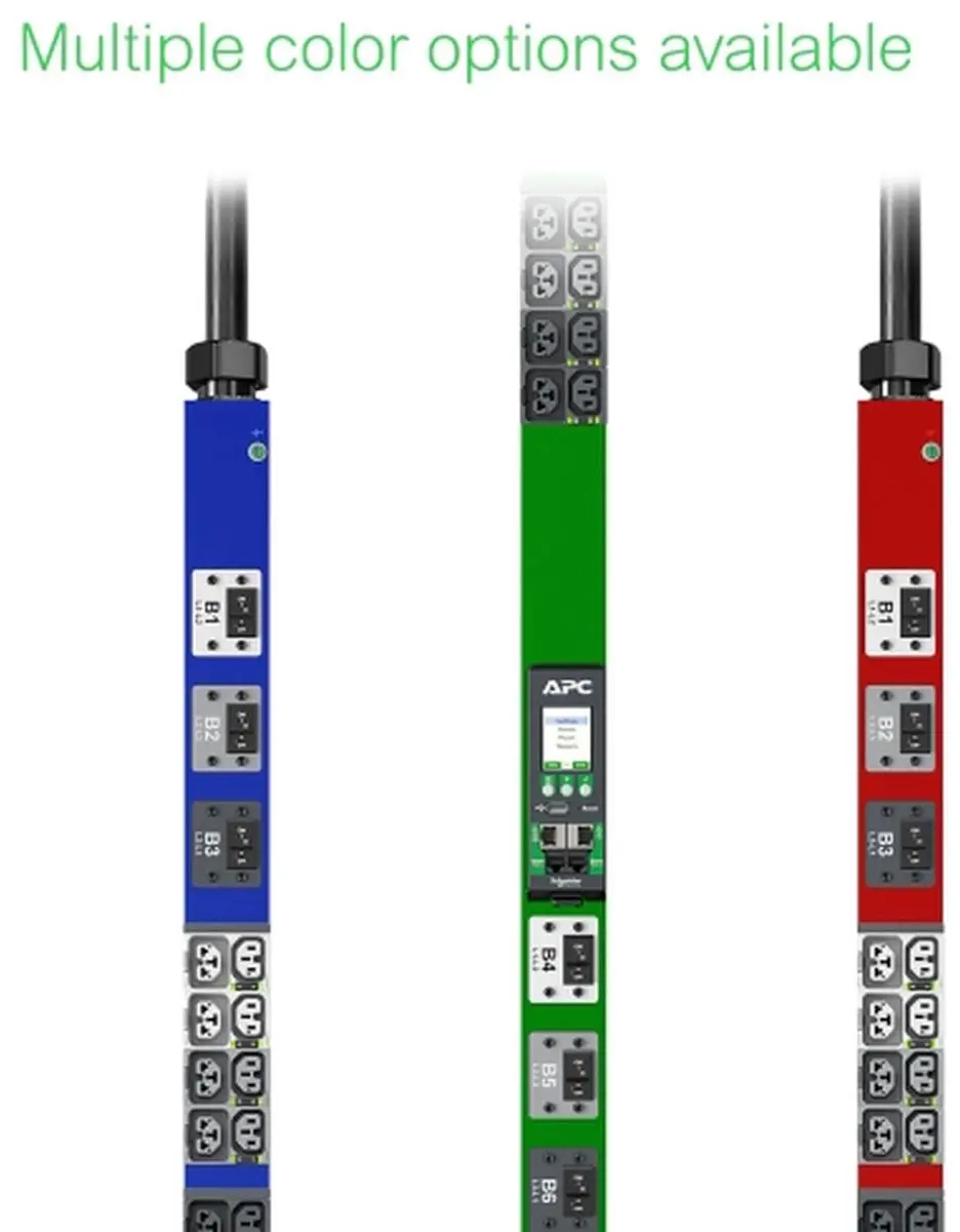 APC APDU10250SM Wandrek Rack - Zwart - afbeelding 4 van 6