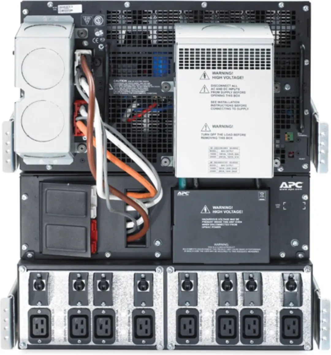 APC Smart-UPS On-Line SURT20KRMXLI - 16000W UPS - 8x C19 - Zwart