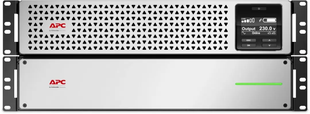 APC Smart-UPS SRTL2200RM4UXLI Noodstroomvoeding 2200VA - 8 Stopcontacten - Zwart/Zilver