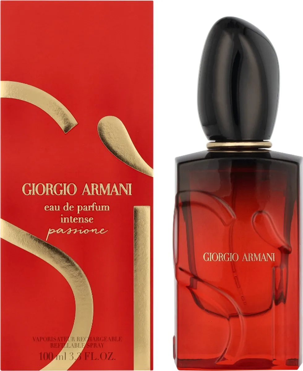 Armani Sì Passione Eau de Parfum Intense 100ml - afbeelding 6 van 6
