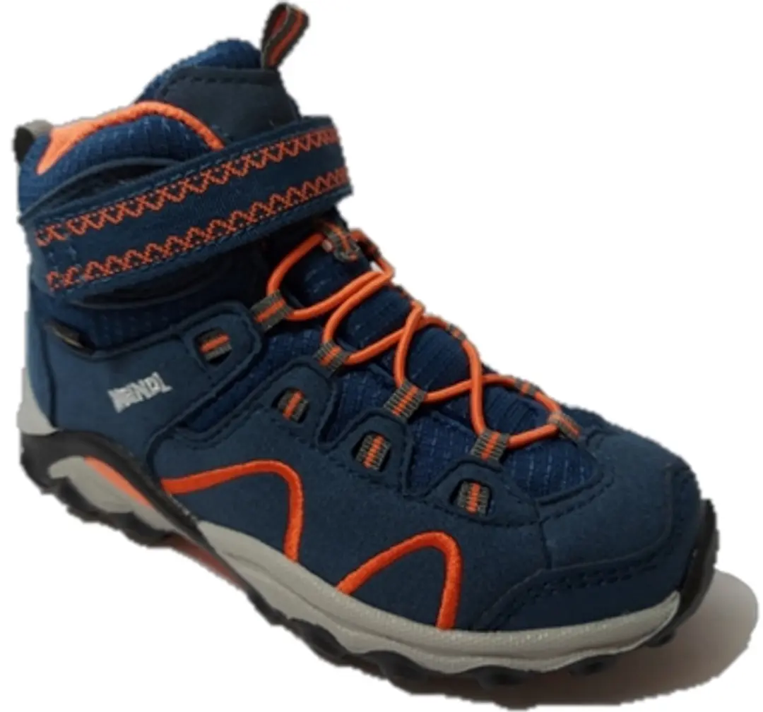 Meindl Wandelschoen Lucca Junior Mid GTX 2106 49 Marine Oranje