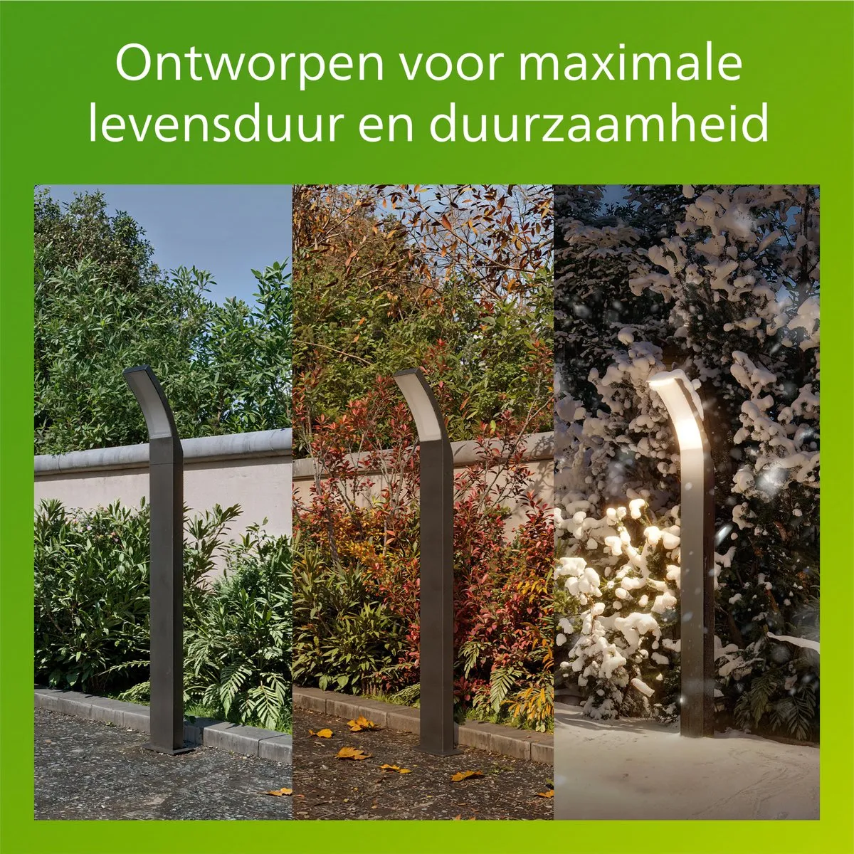 Philips Splay Tuinpaal Antraciet - 4.3W Warmwit IP44 - afbeelding 6 van 6