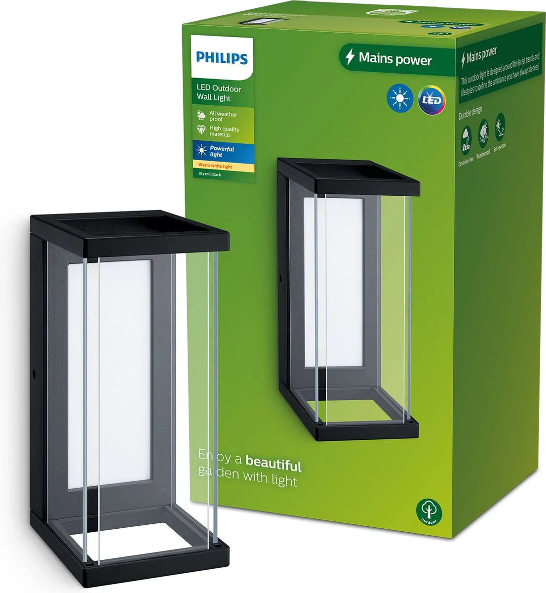Philips Ulyzo Wandlamp E27