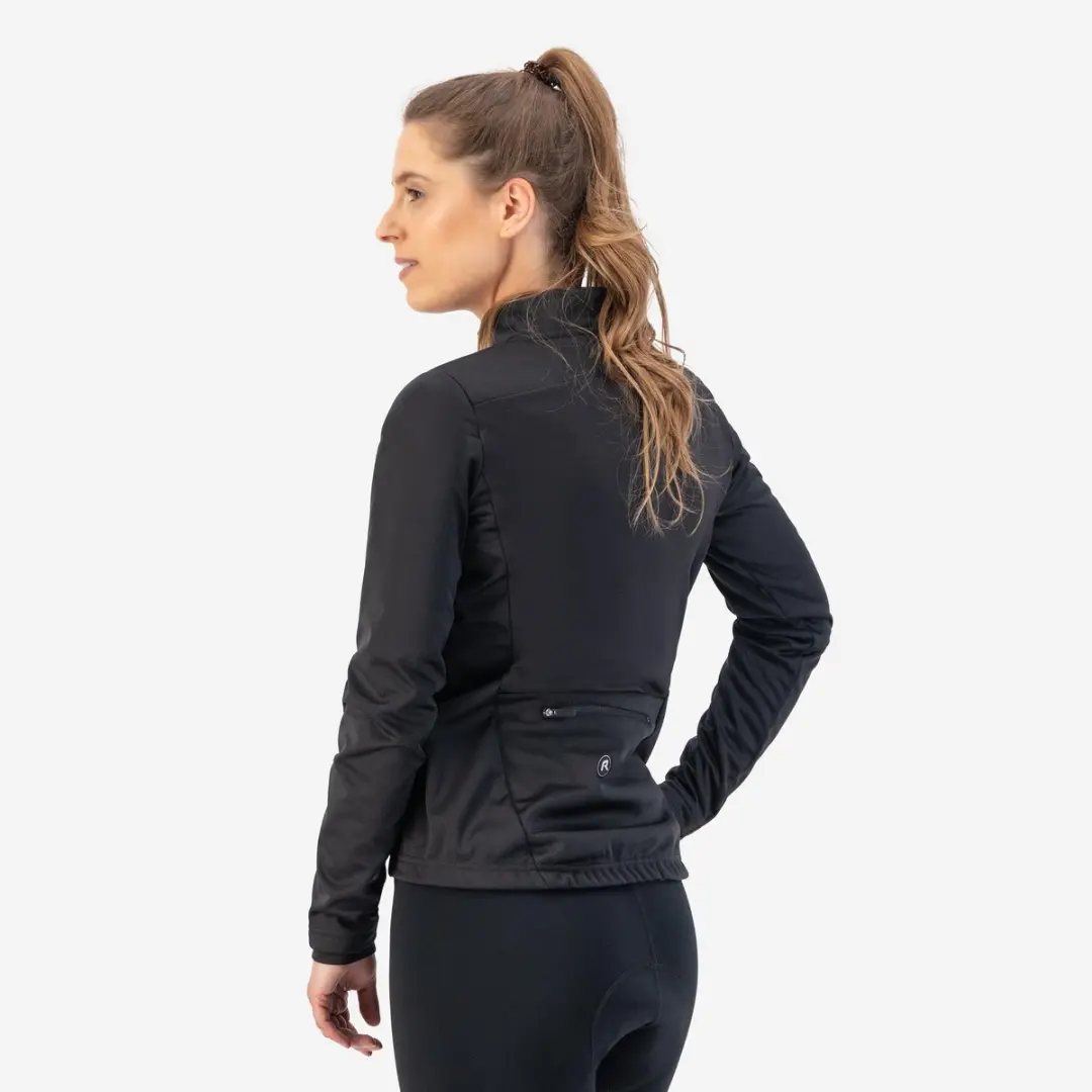 Rogelli Core Dames Fietsjack ROG351887 - Winddicht - Zwart - afbeelding 6 van 6