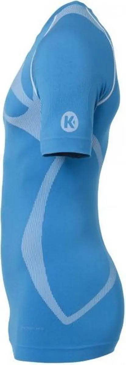 Kempa Attitude Pro Shirt Heren - Lichtblauw/Wit - XL-2XL - afbeelding 6 van 6