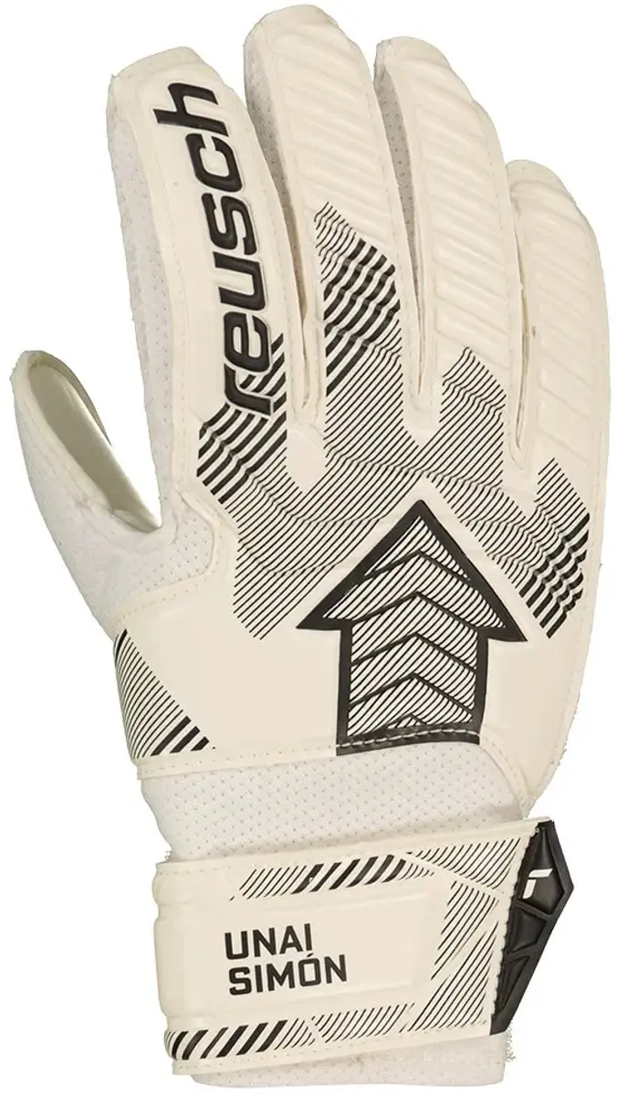 Reusch Attrakt Solid Junior Keepershandschoenen Beige,Wit 4 Kinderen