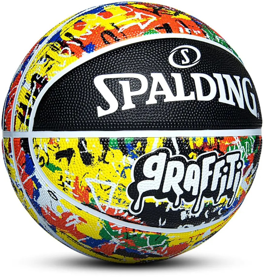 Spalding Graffiti Basketbal - 10L - Multikleur - afbeelding 5 van 6