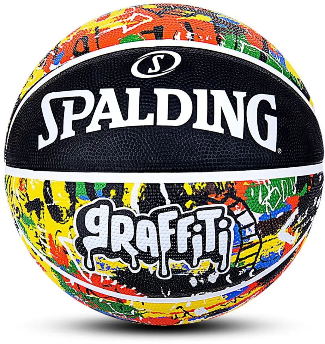 Spalding Graffiti Basketbal - 10L - Multikleur - afbeelding 4 van 6